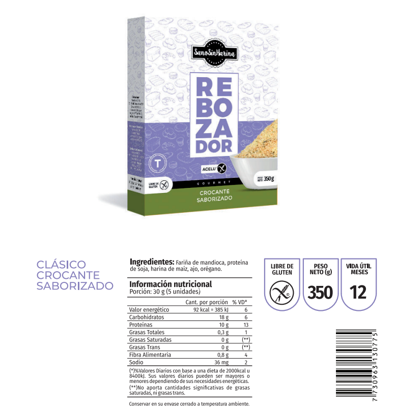 Rebozador Crocante Saborizado