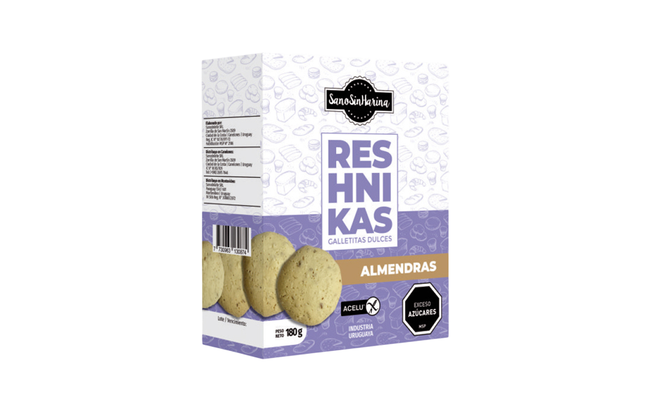 Galletas Reshnikas sabor Almendras
